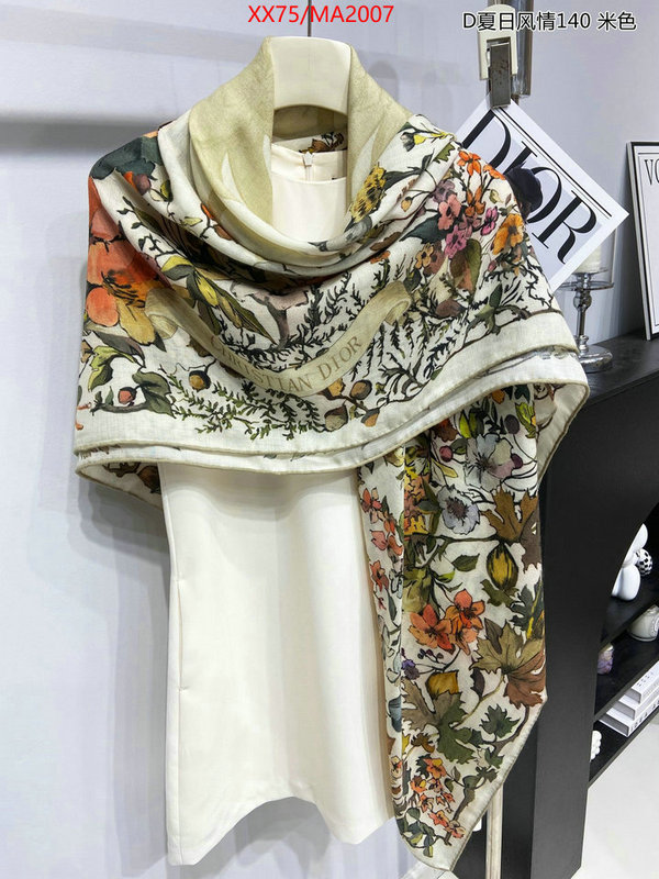 Scarf-Dior top brands like ID: MA2007 $: 75USD