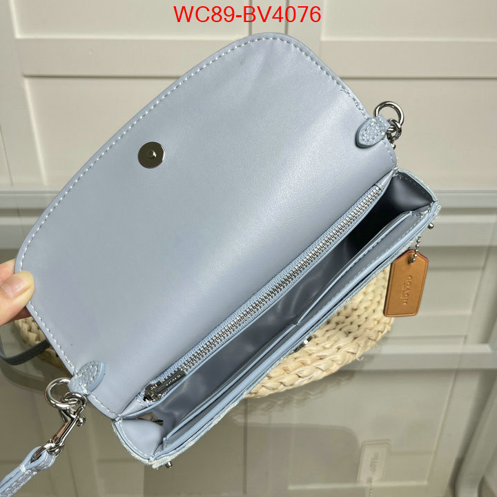 Coach Bags(4A)-Crossbody- buy 1:1 ID: BV4076 $: 89USD,