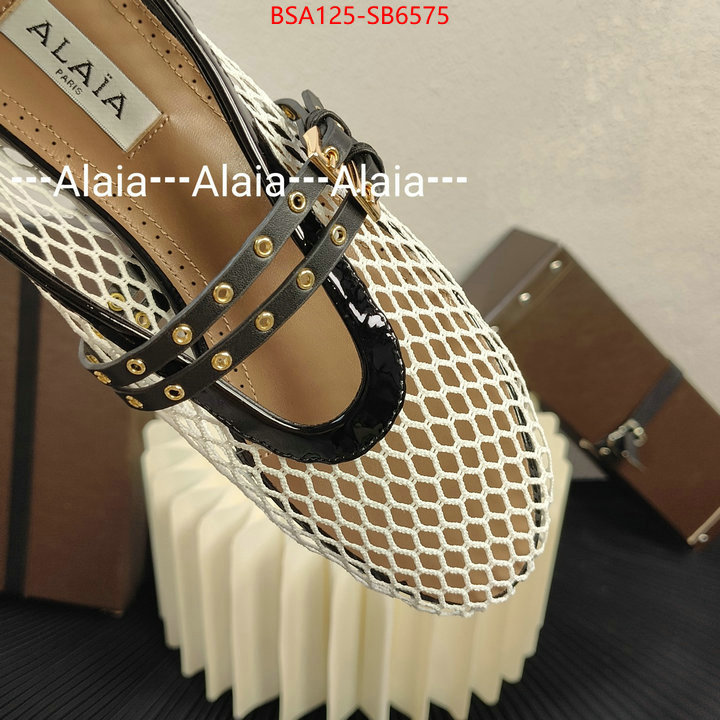 Women Shoes-ALAIA buy cheap ID: SB6575 $: 125USD