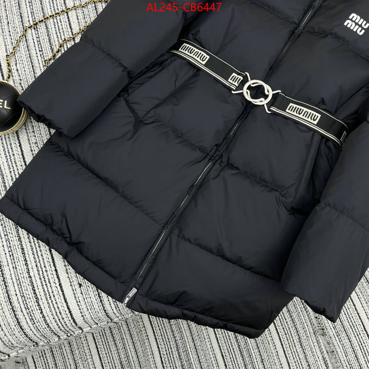 Down jacket Women-Miu Miu replica 2024 perfect luxury ID: CB6447 $: 245USD