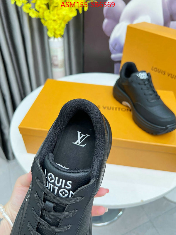 Men Shoes-LV replica aaaaa+ designer ID: SB6569 $: 155USD