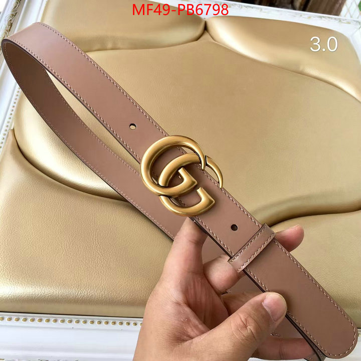 Belts-Gucci the best ID: PB6798 $: 49USD