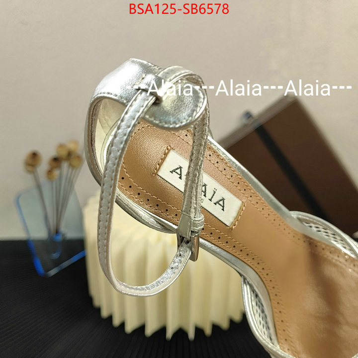 Women Shoes-ALAIA top 1:1 replica ID: SB6578 $: 125USD