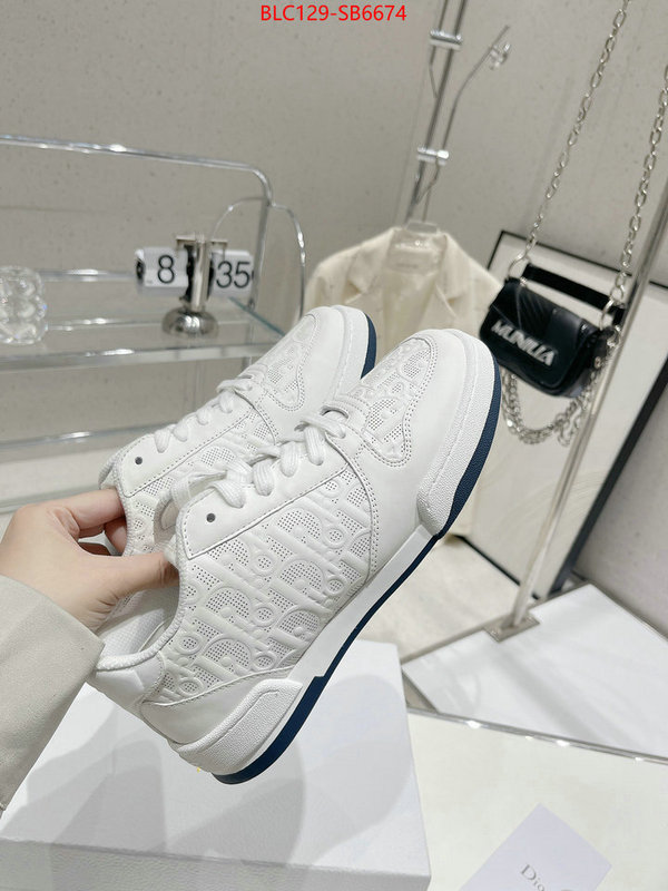 Women Shoes-Dior buy best quality replica ID: SB6674 $: 129USD