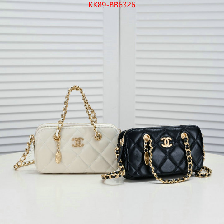 Chanel Bags(TOP)-Crossbody- ID: BB6326 $: 89USD,