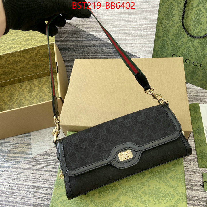 Gucci Bags(TOP)-Handbag- best wholesale replica ID: BB6402 $: 219USD,