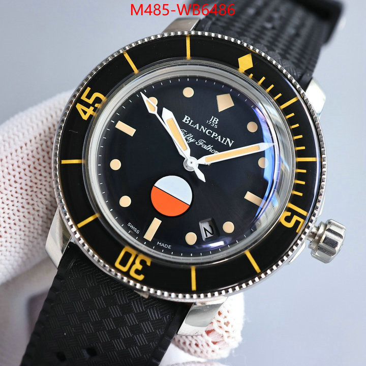 Watch(TOP)-Blancpain sale outlet online ID: WB6486 $: 485USD