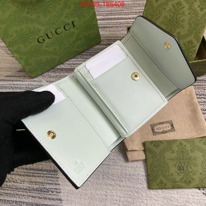 Gucci Bags(TOP)-Wallet- outlet sale store ID: TB6408 $: 99USD,