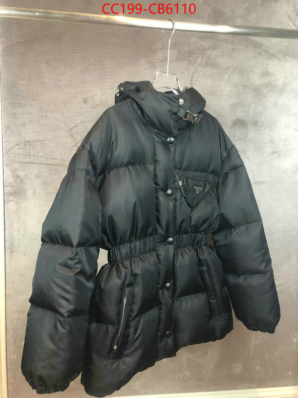 Down jacket Women-Prada replica 1:1 high quality ID: CB6110 $: 199USD