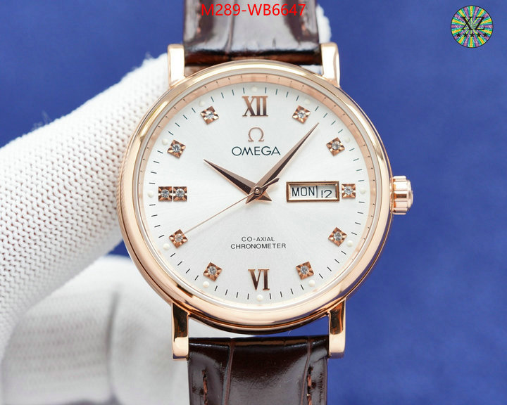 Watch(TOP)-Omega luxury ID: WB6647 $: 289USD