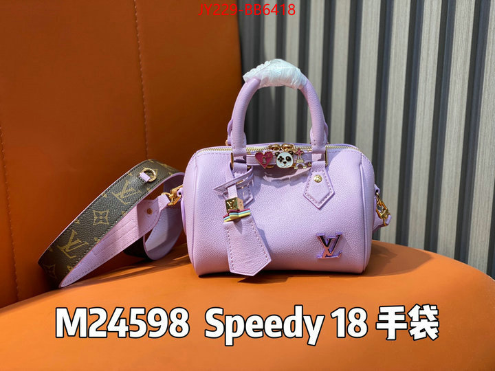 LV Bags(TOP)-Speedy- where to buy the best replica ID: BB6418 $: 229USD,