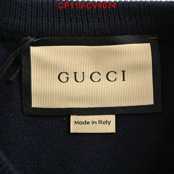 Clothing-Gucci first top ID: CV4074 $: 119USD