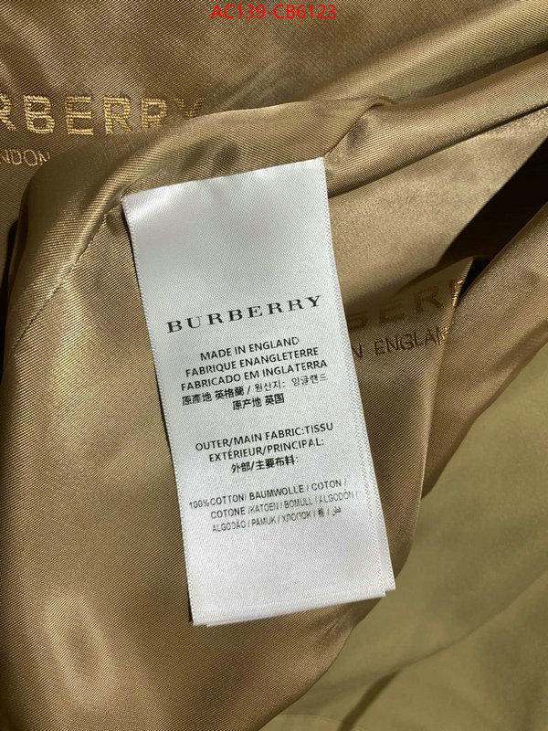 Down jacket Women-Burberry top perfect fake ID: CB6123 $: 139USD