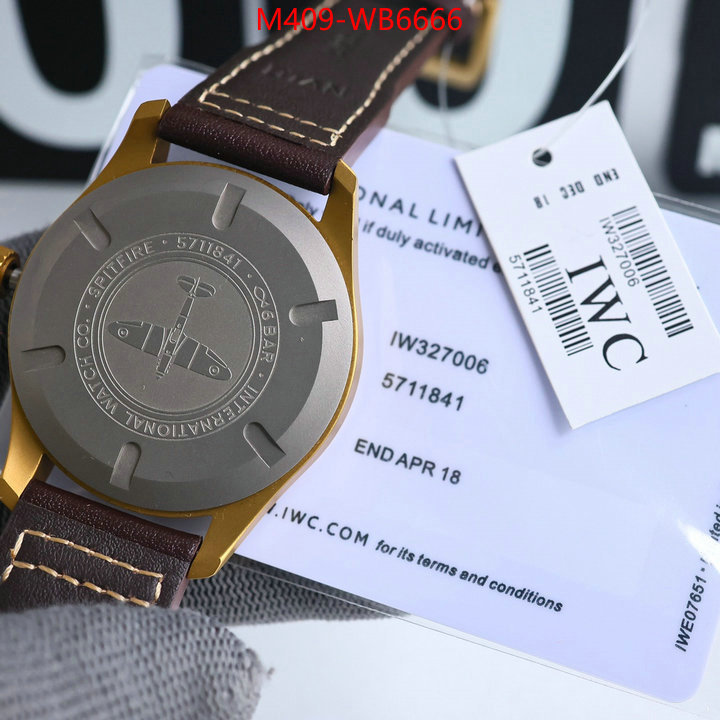 Watch(TOP)-IWC the top ultimate knockoff ID: WB6666 $: 409USD