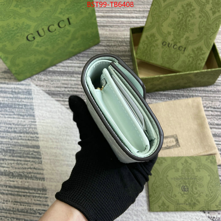 Gucci Bags(TOP)-Wallet- outlet sale store ID: TB6408 $: 99USD,