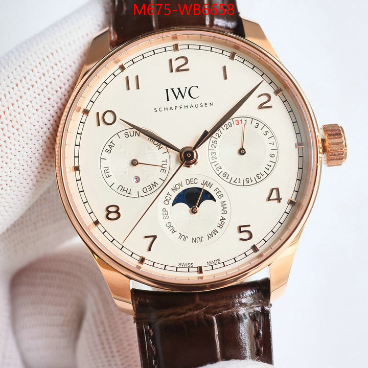 Watch(TOP)-IWC shop ID: WB6658 $: 675USD