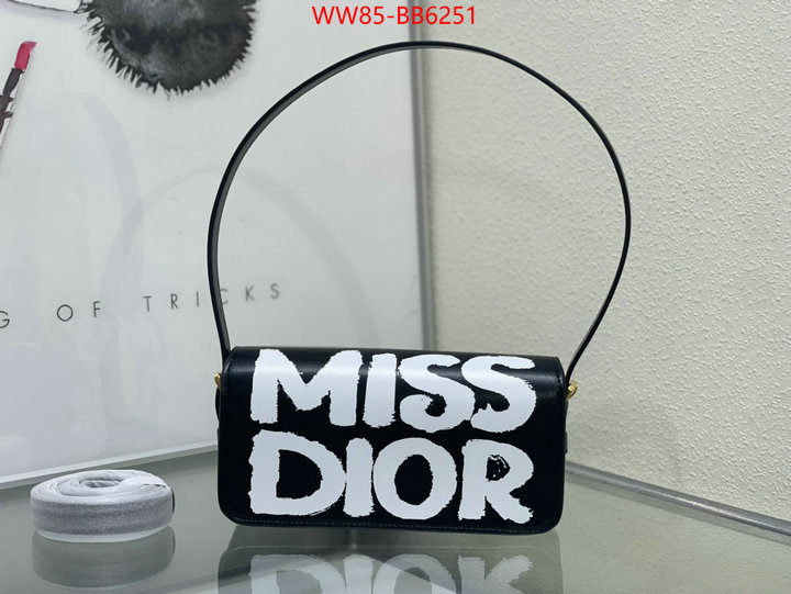 Dior Bags(4A)-Crossbody- buy cheap replica ID: BB6251 $: 85USD,