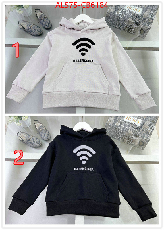 Kids clothing-Balenciaga top perfect fake ID: CB6184 $: 75USD