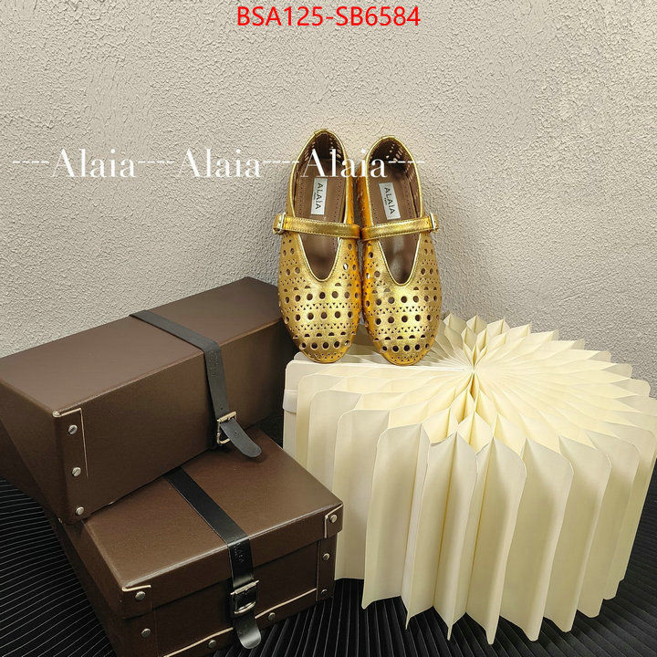 Women Shoes-ALAIA replicas ID: SB6584 $: 125USD