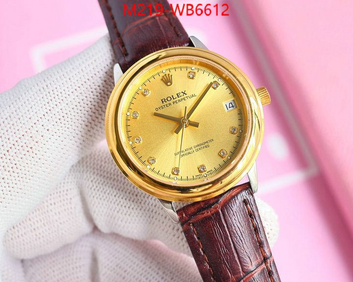 Watch(TOP)-Rolex high quality replica ID: WB6612 $: 219USD