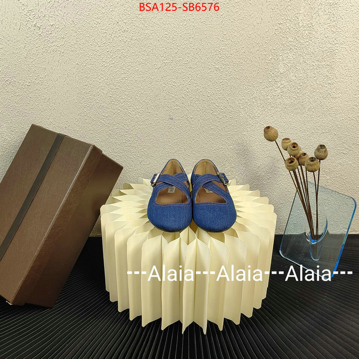 Women Shoes-ALAIA wholesale 2024 replica ID: SB6576 $: 125USD