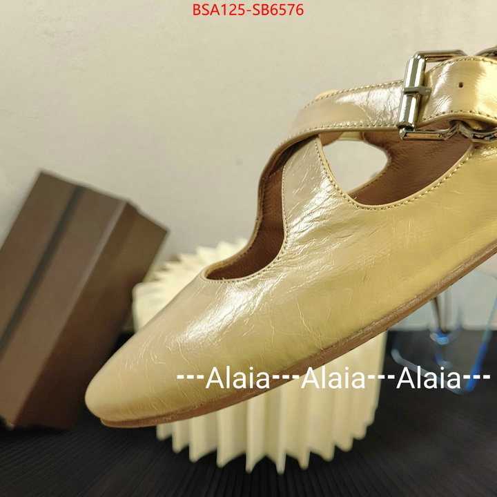 Women Shoes-ALAIA wholesale 2024 replica ID: SB6576 $: 125USD