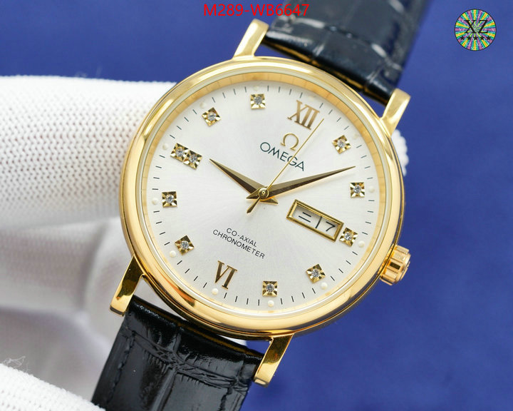 Watch(TOP)-Omega luxury ID: WB6647 $: 289USD