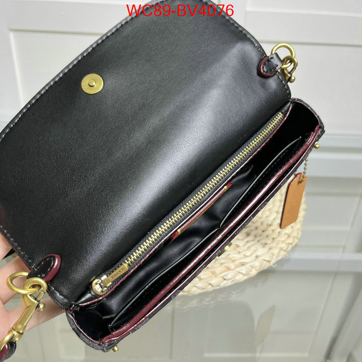 Coach Bags(4A)-Crossbody- buy 1:1 ID: BV4076 $: 89USD,