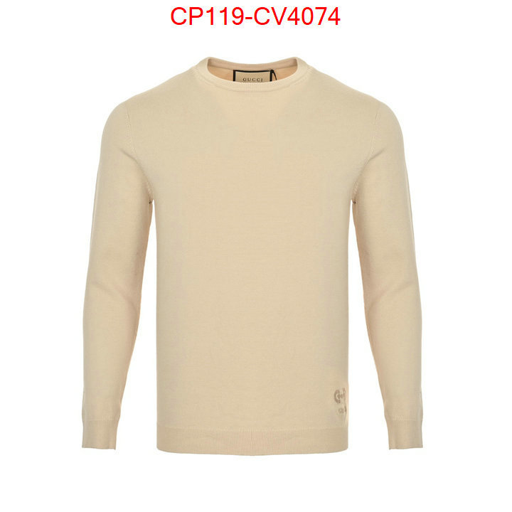 Clothing-Gucci first top ID: CV4074 $: 119USD