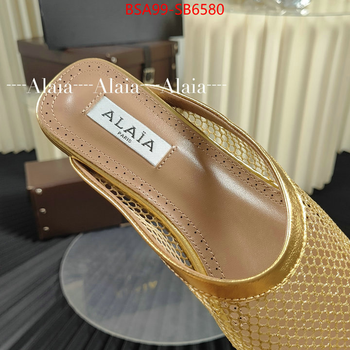 Women Shoes-ALAIA cheap replica ID: SB6580 $: 99USD