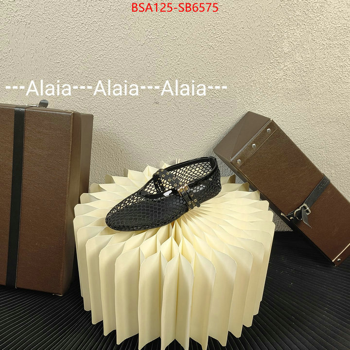 Women Shoes-ALAIA buy cheap ID: SB6575 $: 125USD