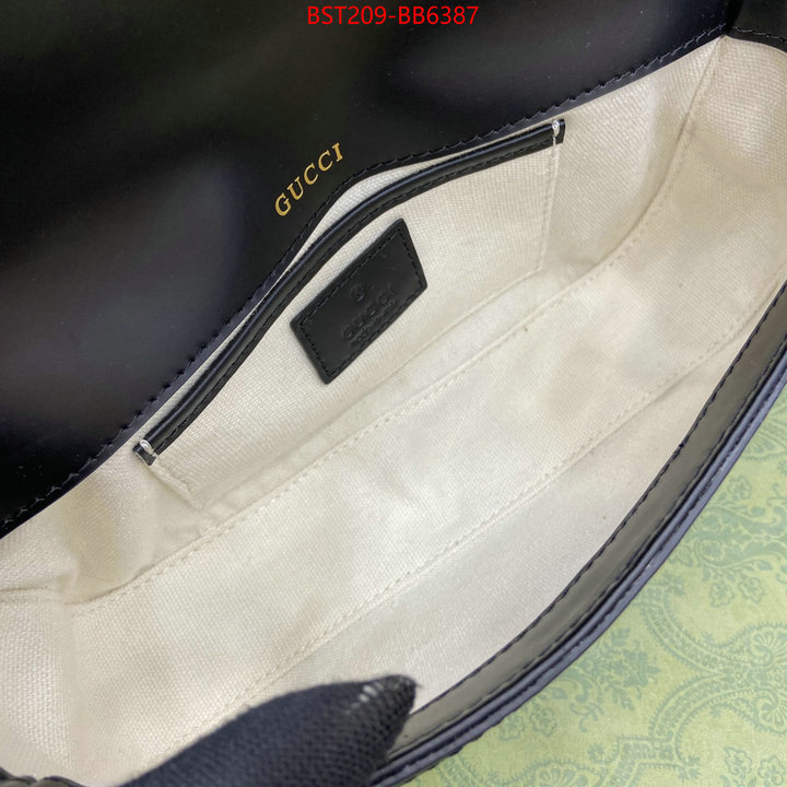 Gucci Bags(TOP)-Horsebit- designer high replica ID: BB6387 $: 209USD,