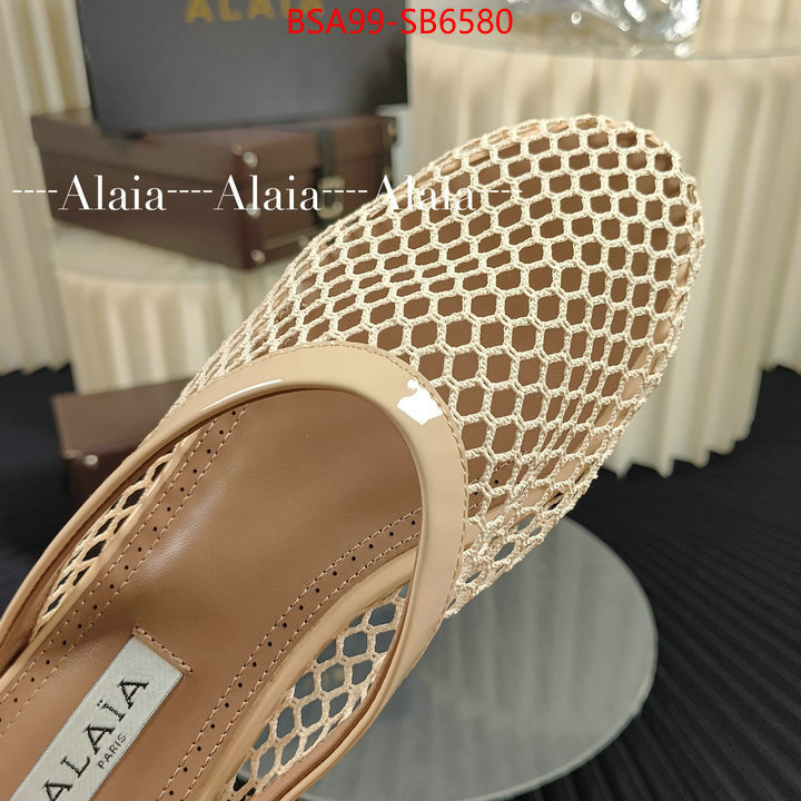 Women Shoes-ALAIA cheap replica ID: SB6580 $: 99USD