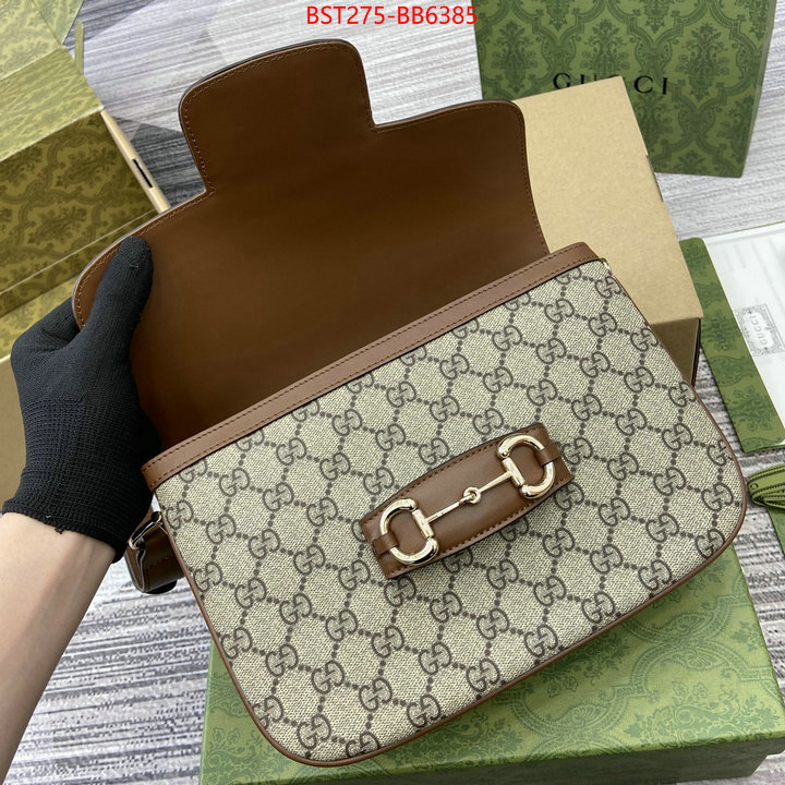 Gucci Bags(TOP)-Horsebit- replica 1:1 high quality ID: BB6385 $: 275USD,