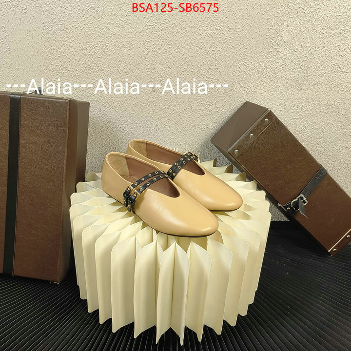 Women Shoes-ALAIA buy cheap ID: SB6575 $: 125USD