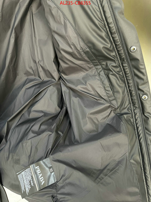 Down jacketMen-Prada the best affordable ID: CB6355 $: 235USD