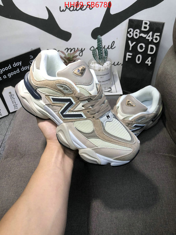 Men Shoes-New Balance brand designer replica ID: SB6780 $: 89USD