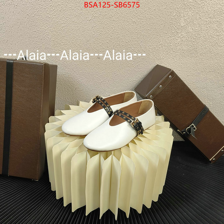 Women Shoes-ALAIA buy cheap ID: SB6575 $: 125USD