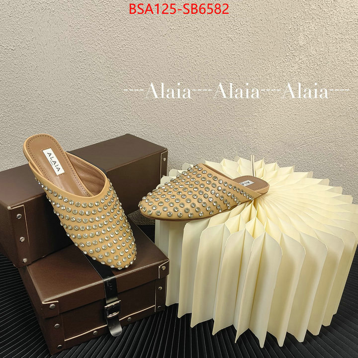 Women Shoes-ALAIA the highest quality fake ID: SB6582 $: 125USD