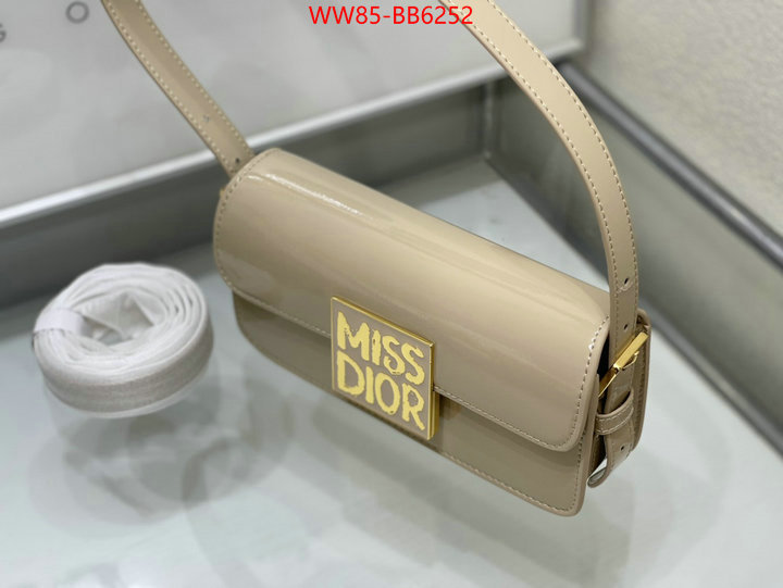 Dior Bags(4A)-Crossbody- designer wholesale replica ID: BB6252 $: 85USD,