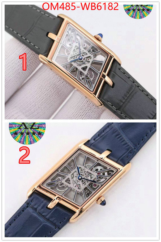 Watch(TOP)-Cartier fake designer ID: WB6182 $: 485USD