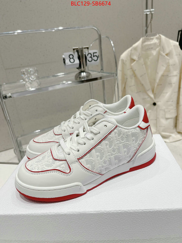 Women Shoes-Dior buy best quality replica ID: SB6674 $: 129USD