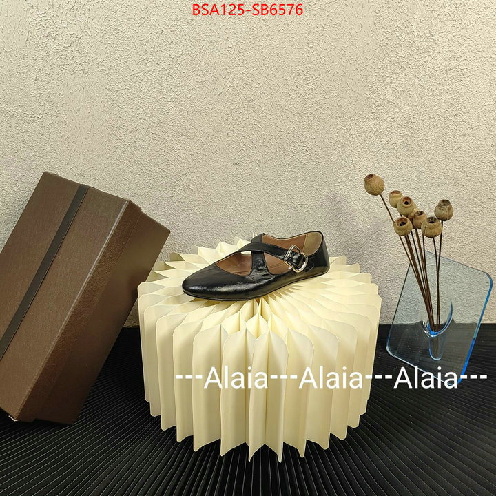 Women Shoes-ALAIA wholesale 2024 replica ID: SB6576 $: 125USD