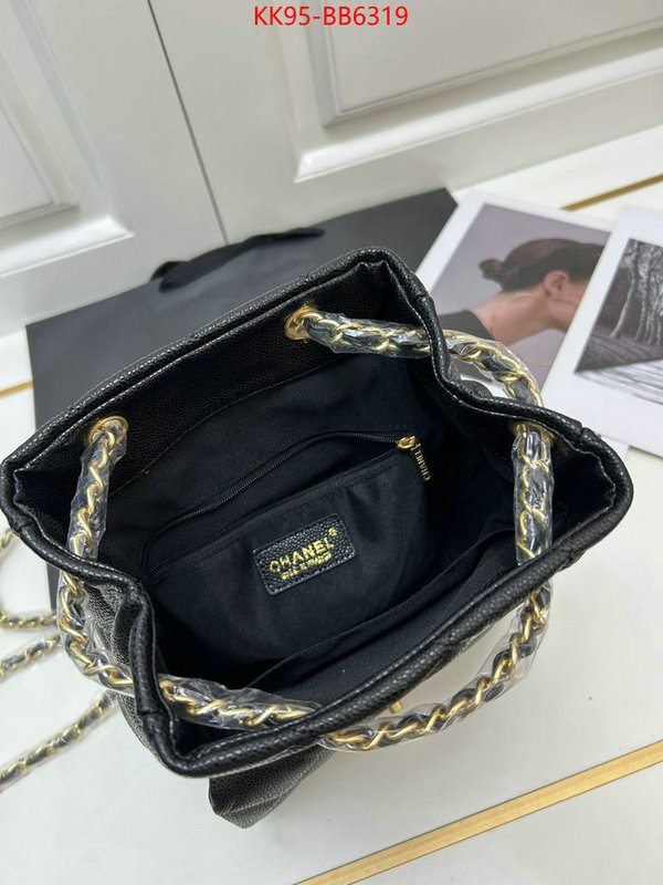 Chanel Bags(4A)-Backpack- counter quality ID: BB6319 $: 95USD,