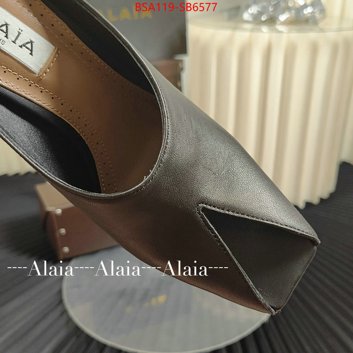 Women Shoes-ALAIA perfect quality ID: SB6577 $: 119USD