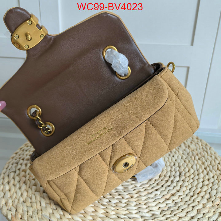 Coach Bags(4A)-Crossbody- high quality 1:1 replica ID: BV4023 $: 99USD,