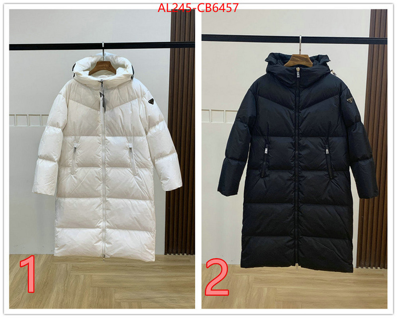 Down jacket Women-Prada what is aaaaa quality ID: CB6457 $: 245USD