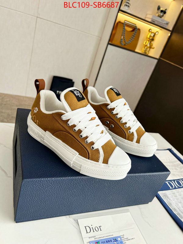 Men shoes-Dior replica 2024 perfect luxury ID: SB6687 $: 109USD