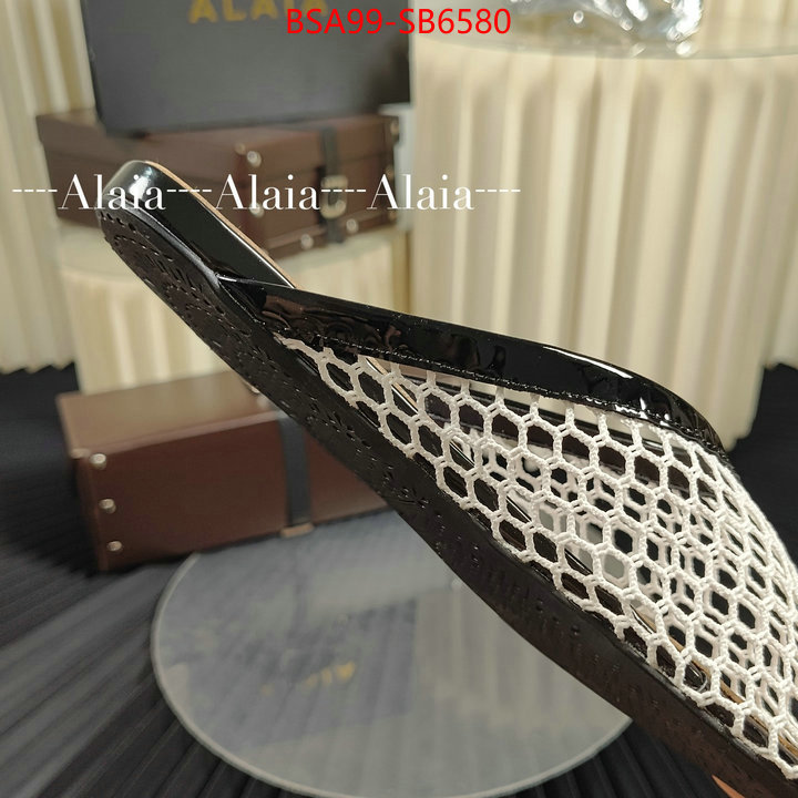 Women Shoes-ALAIA cheap replica ID: SB6580 $: 99USD