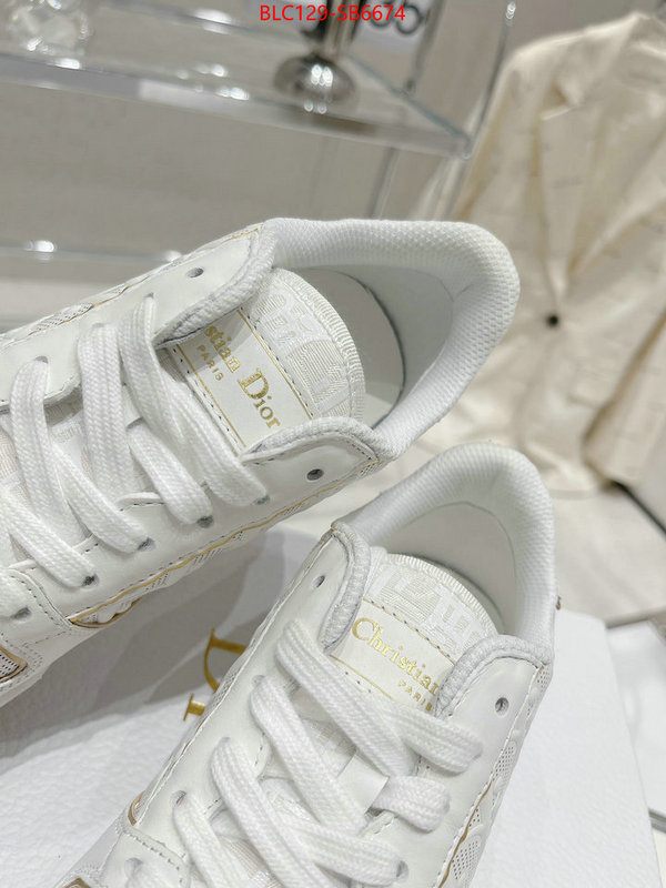 Women Shoes-Dior buy best quality replica ID: SB6674 $: 129USD